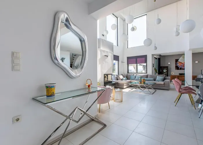 Villa Crystal Waves Lux Villa-homeleader La Canea